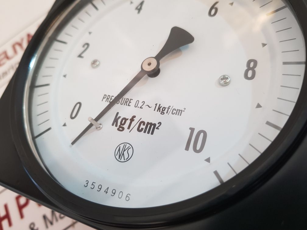 Nks 3594906 Pressure Gauge 0.2~1 Kgf/Cm2