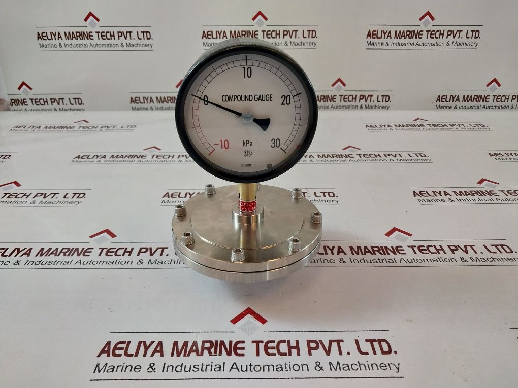 Nks Be10-131 X 30 Kpa Compound Gauge