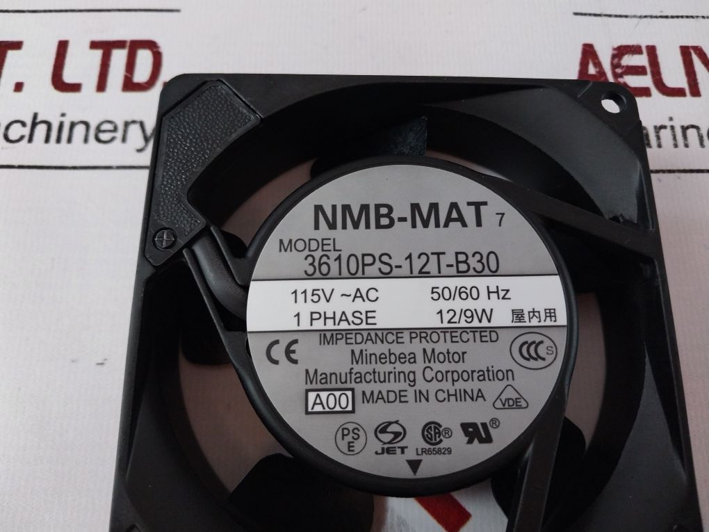 Nmb-mat 3610Ps-12T-b30-a00 Enclosure Cooling Fan