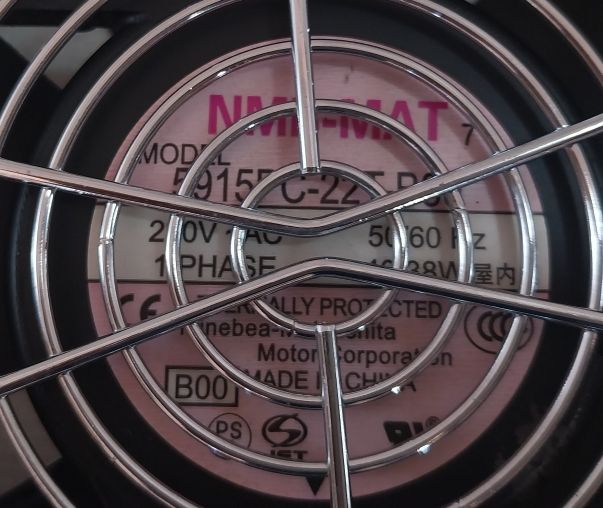 Nmb-mat 5915Pc-22T-b30 Cabinet Cooling Fan 220V Ac