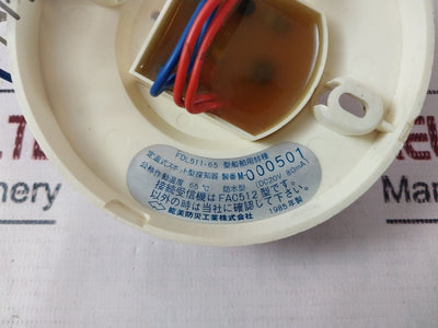 Nohmi Bosai Fdl511-65 Heat Detector Dc20V 80Ma 