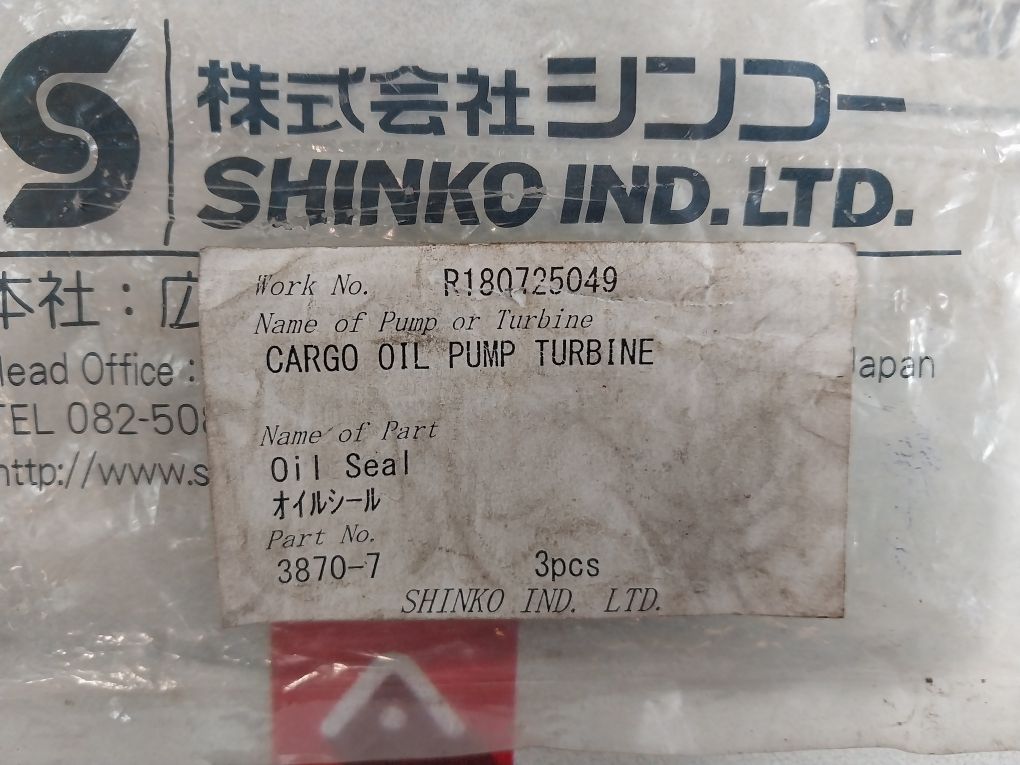 Nok Ap2085A Hydraulic Pump Oil Seal 3870-7 Set