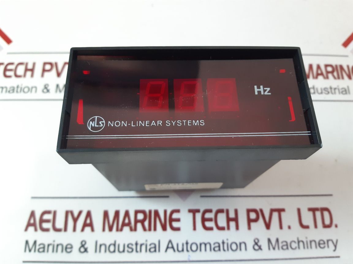 Non-linear systems fm-3tb/120 frequency monitor