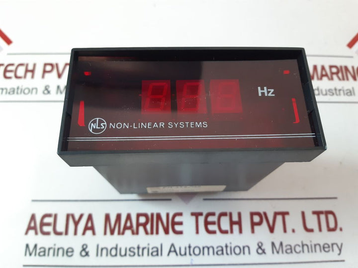 Non-linear systems fm-3tb/120 frequency monitor