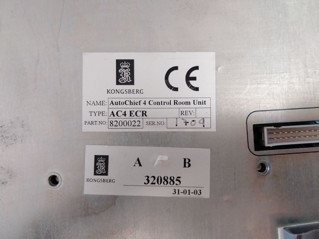 Nor Control Ac4 Ecr 8200022 Autochief 4 Control Room Unit