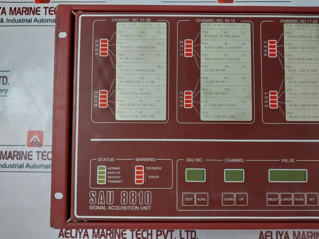 Nor Control Automation Sau 8810 Signal Acquisition Unit