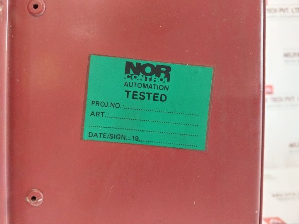 Nor Control Automation Sau 8810 Signal Acquisition Unit