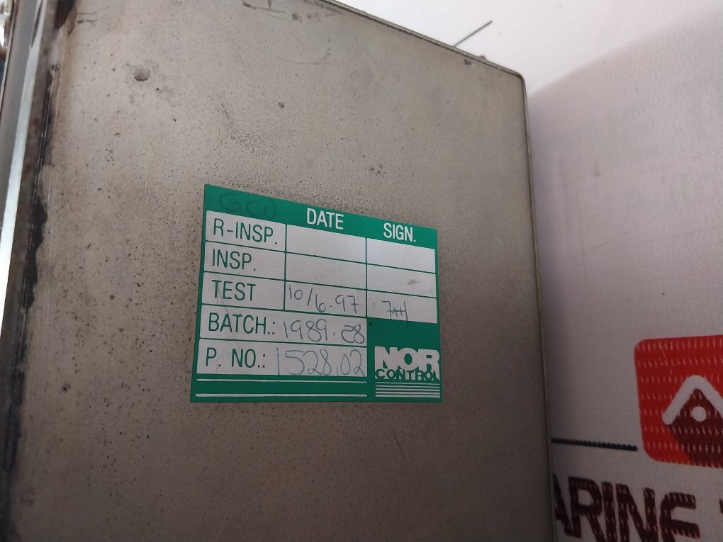 Nor Control Gcu 8810 Generator Control Unit