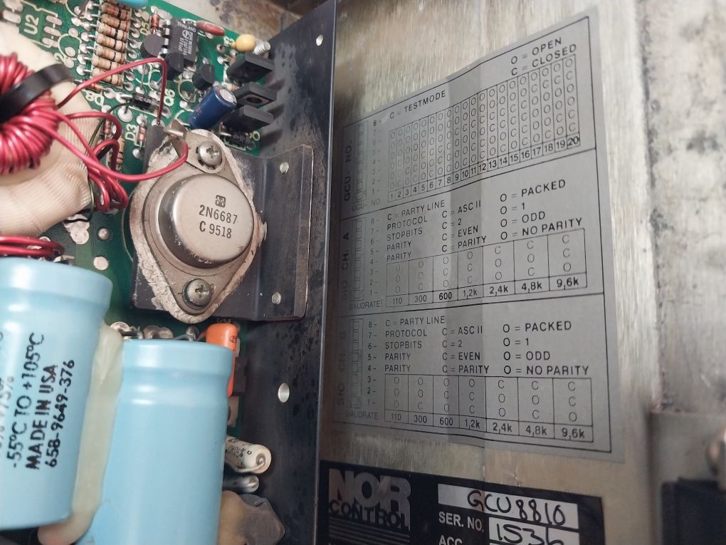 Nor Control Gcu 8810 Generator Control Unit