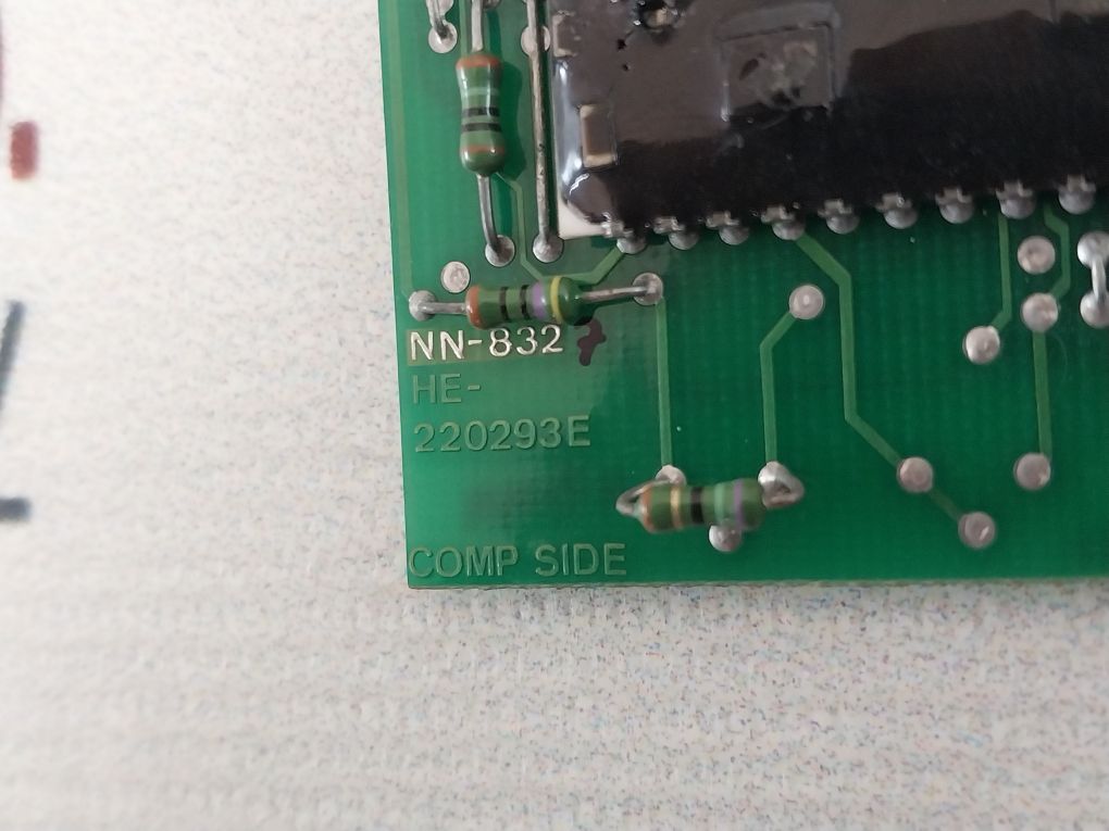 Nor Control He-220293E Analog Input Adapter Pcb Card