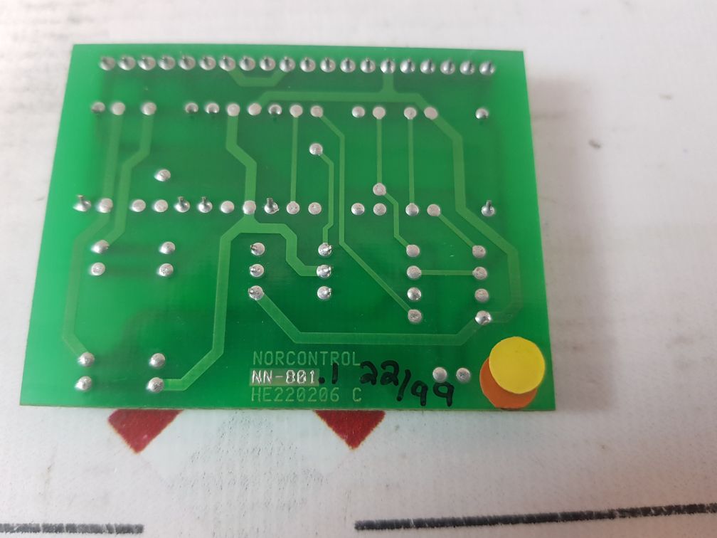 Nor Control Nn-801.1 Digital Input/Output Adaptor Pcb He220206 C