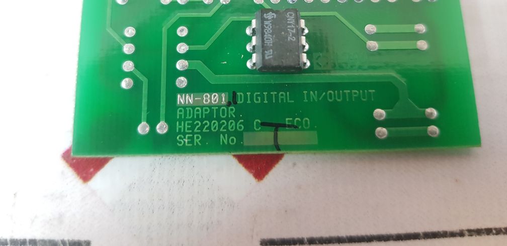 Nor Control Nn-801.1 Digital Input/Output Adaptor Pcb He220206 C
