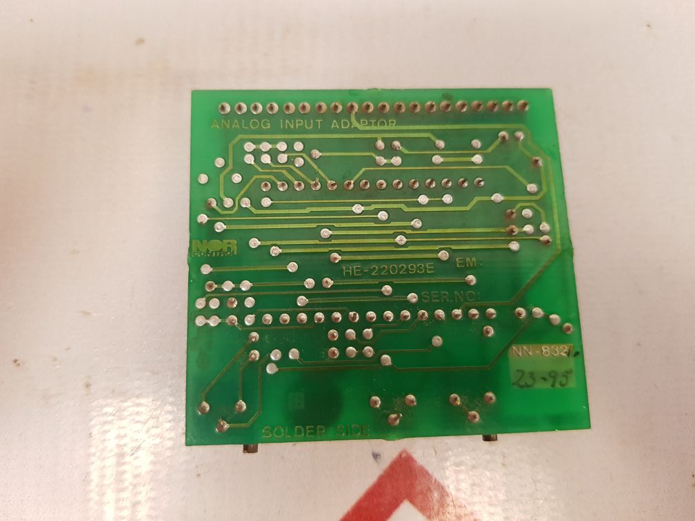 Nor Control Nn-832.16 Analog Input Adaptor He-220293E
