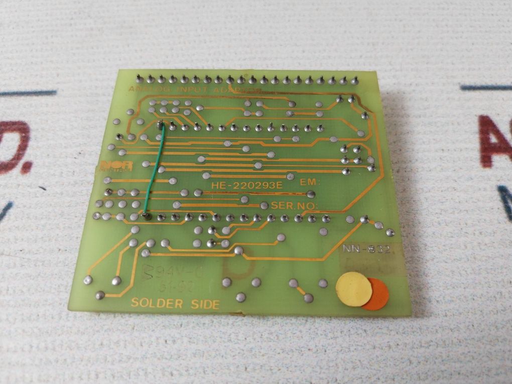 Nor Control Nn-832.19 Analog Input Adaptor