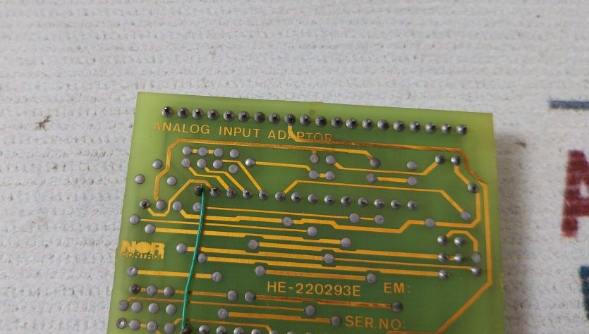 Nor Control Nn-832.19 Analog Input Adaptor
