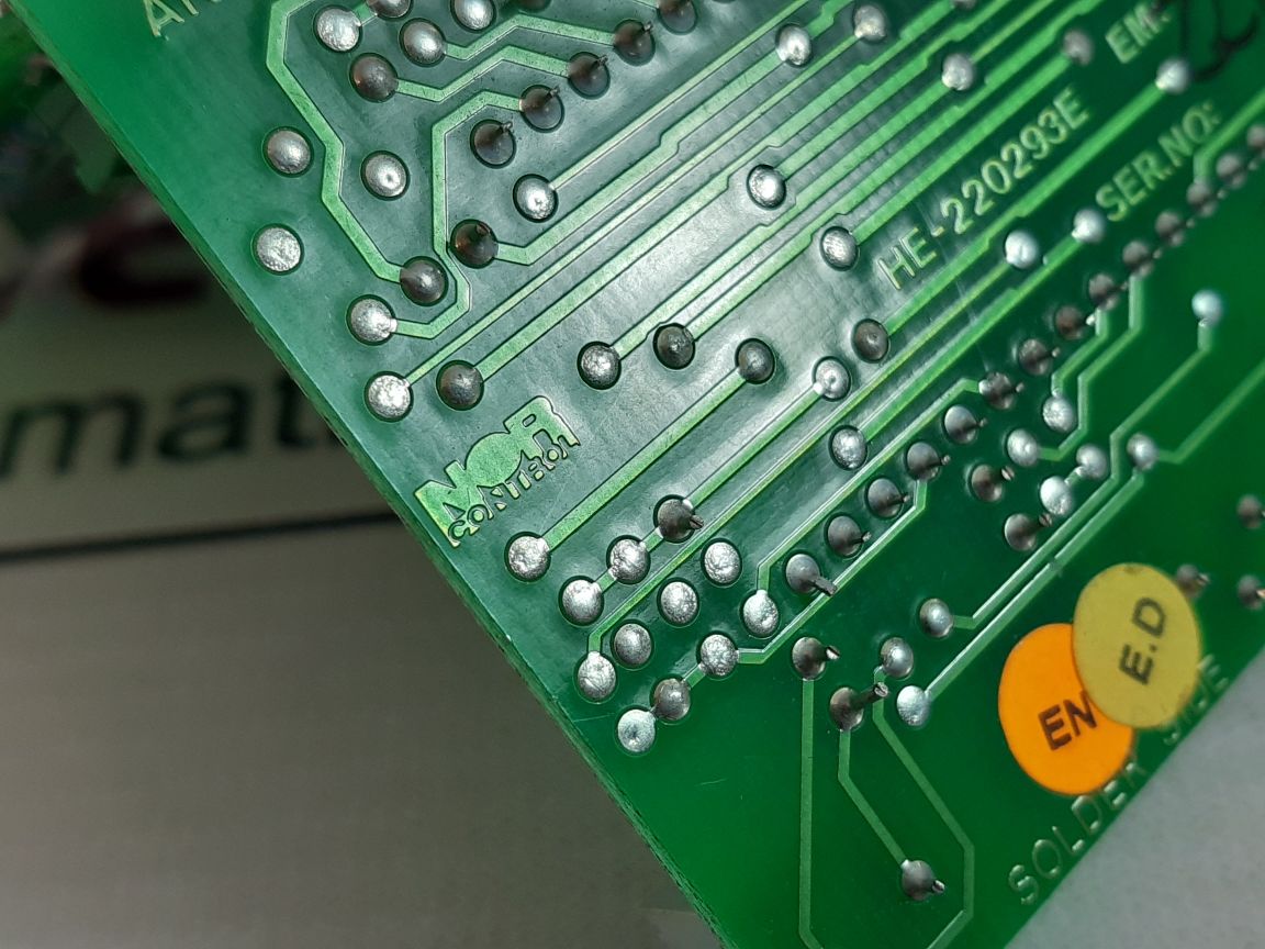 Norcontrol Nn-832.14 Analog Input Adaptor Pcb He-220293E