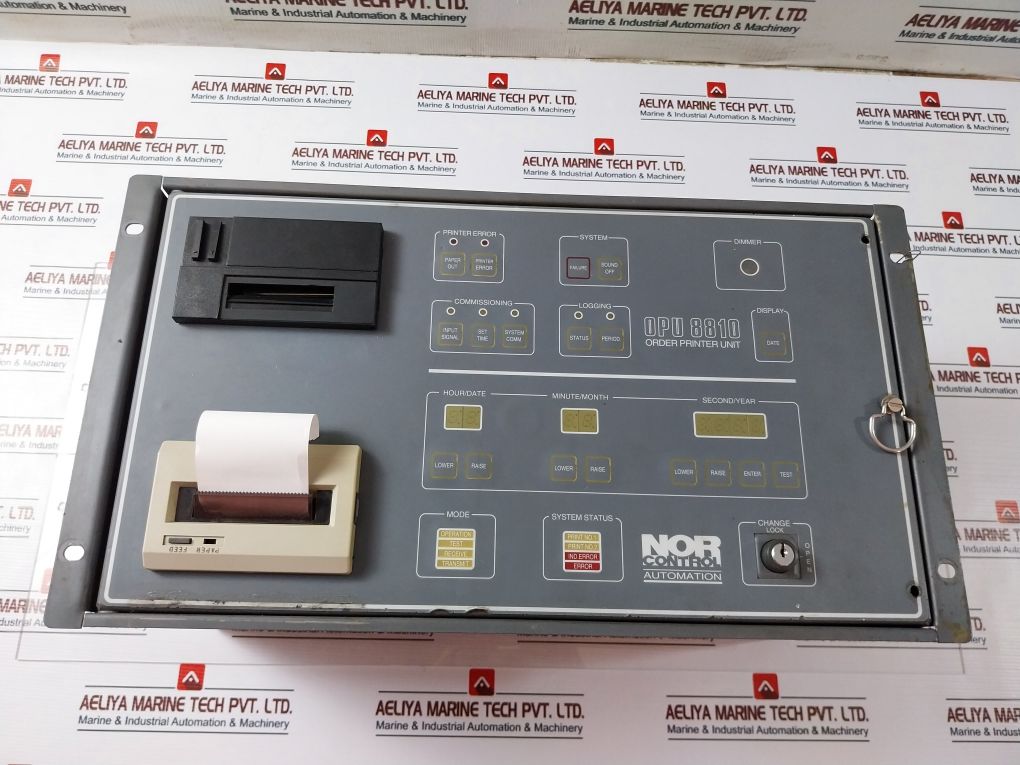 Nor Control Opu 8810 Order Printer Unit 110/220Vac