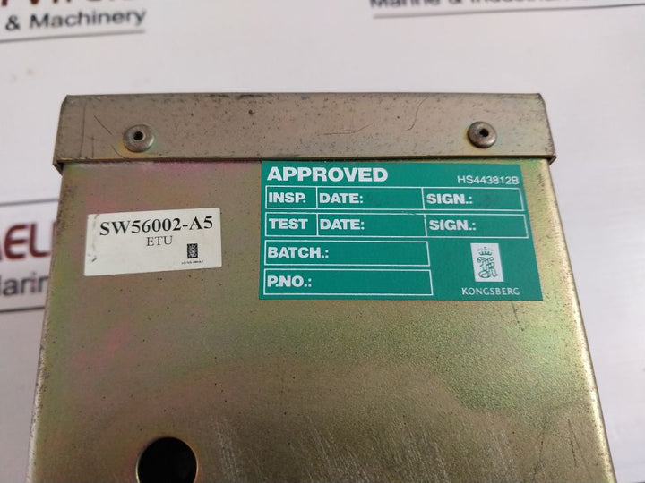 Nor Control Sw56002-a5 Engine Telegraph Unit Hs443812B