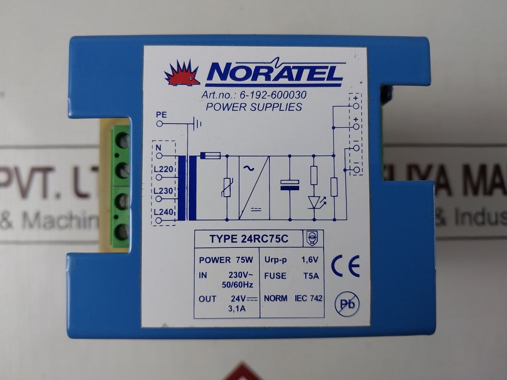 Noratel 24Rc75C Power Supplies 6-192-600030