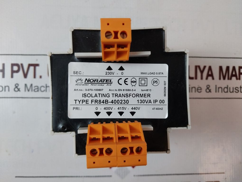 Noratel Fr84B-400230 Isolating Transformer 3-070-100687