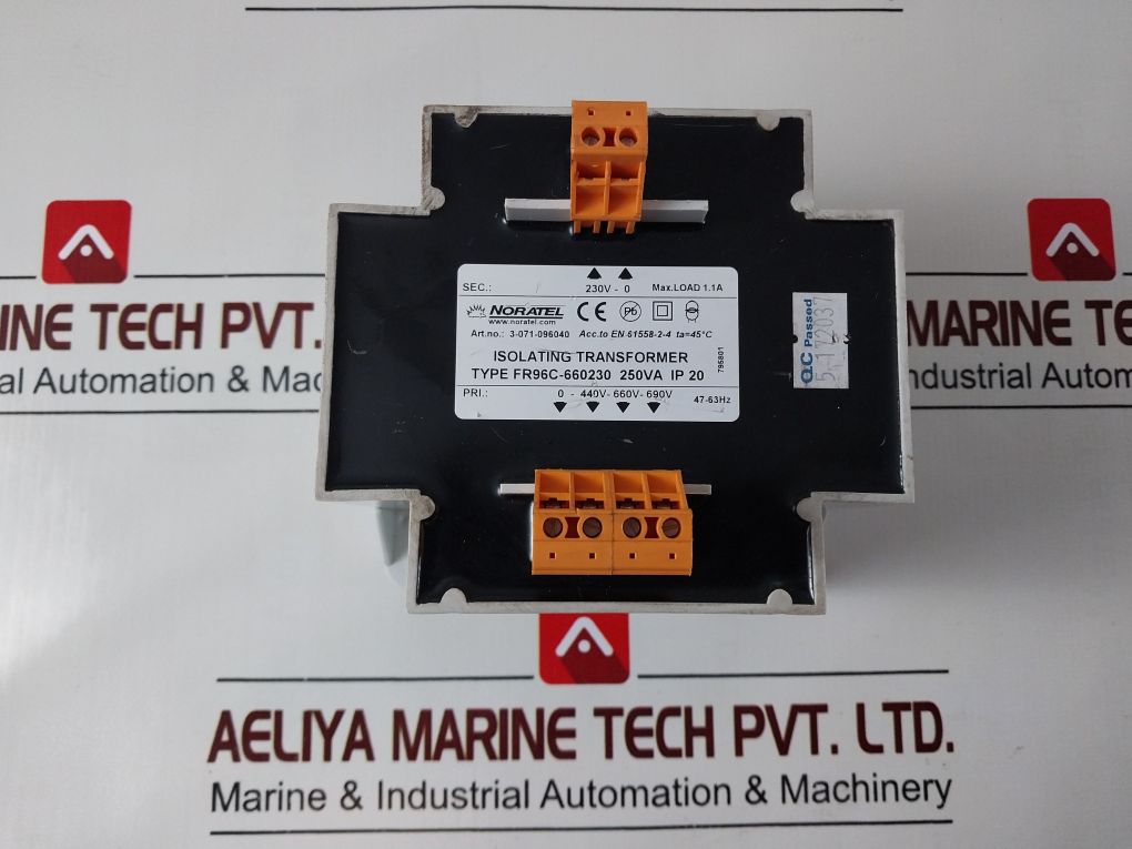 Noratel Fr96C-660230 Isolating Transformer 250Va Ip20