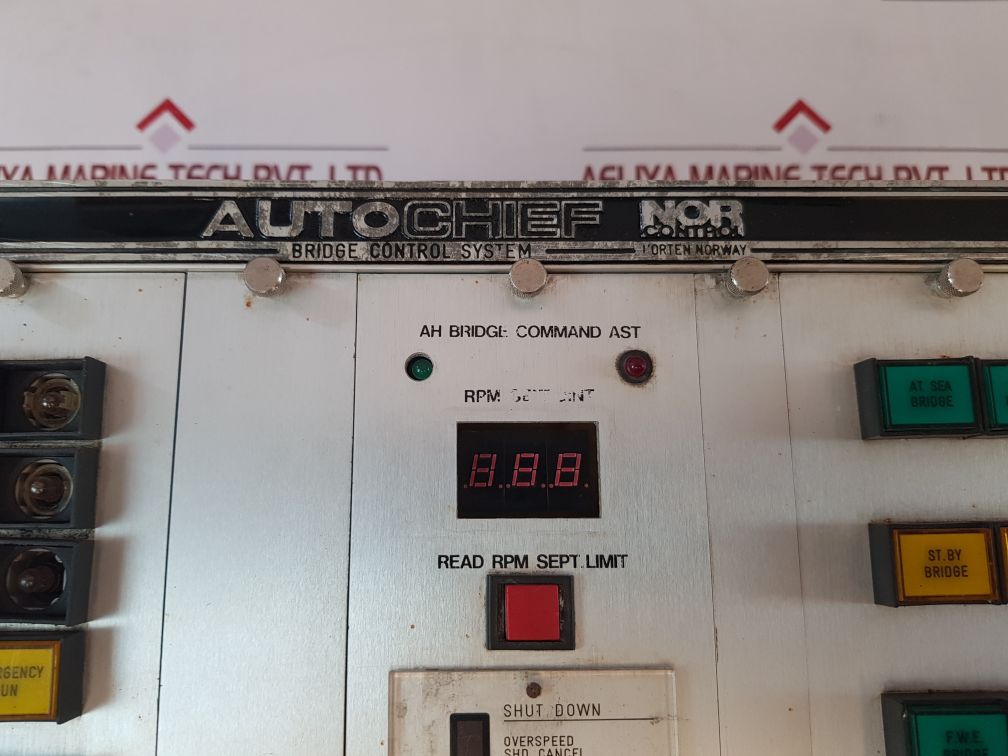 Norcontrol Autochief Bridge Control System