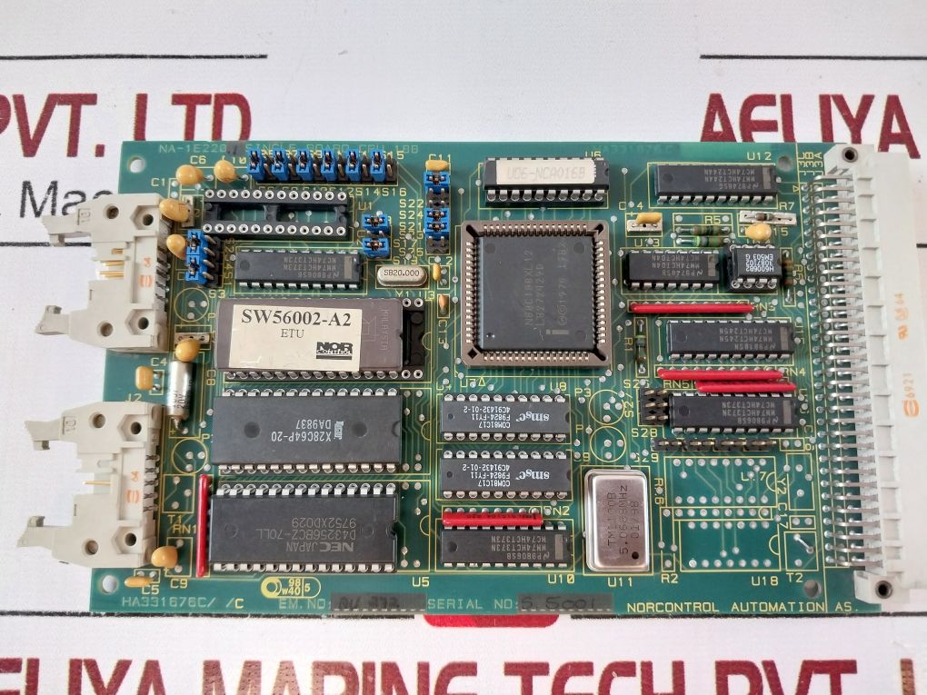 Norcontrol Automation Ha331676C/C/C Single Board Cpu 188 ,Na-1E220.1