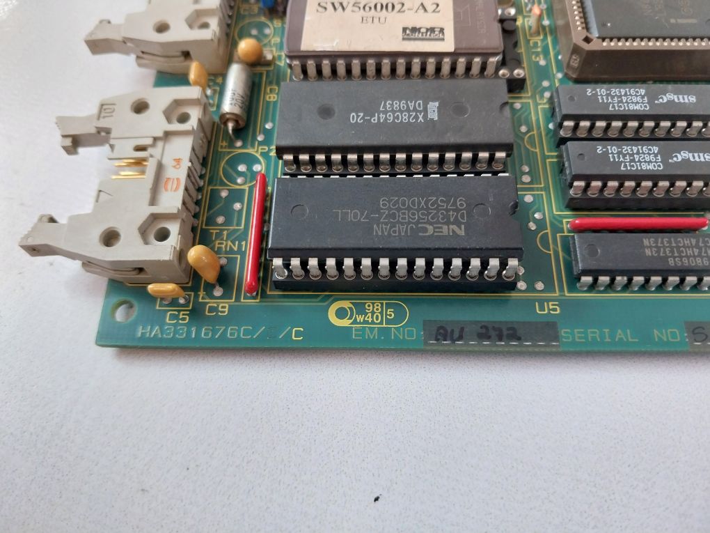 Norcontrol Automation Ha331676C/C/C Single Board Cpu 188 ,Na-1E220.1