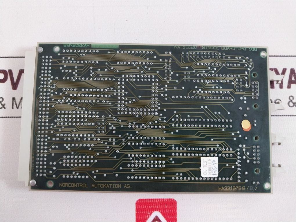 Norcontrol Automation Na-1E220.1 Single Board Cpu 188 ,Ha331676B/B/B