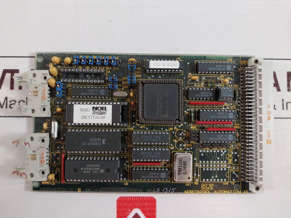Norcontrol Automation Na-1E220.1 Single Board Cpu 188 ,Ha331676B/B/B