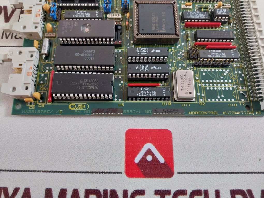 Norcontrol Automation/Kongsberg Na-1E 220.1 Single Board Cpu 188 Ha331676C/C/C