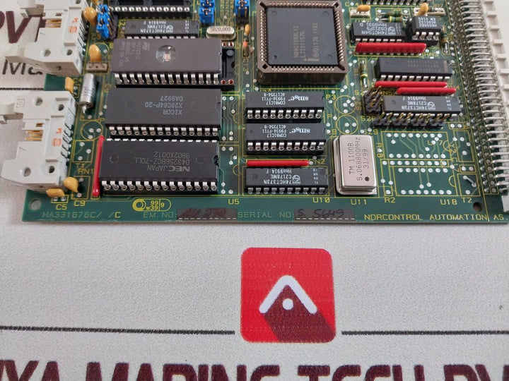 Norcontrol Automation/Kongsberg Na-1E 220.1 Single Board Cpu 188 Ha331676C/C/C