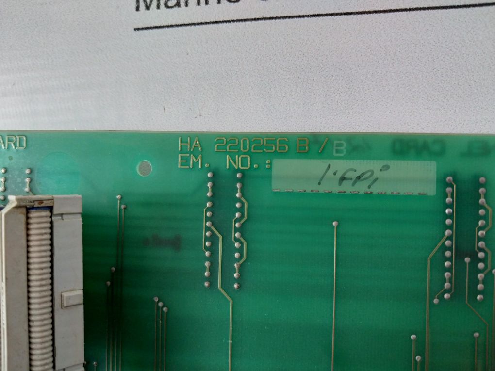 Norcontrol Automation Na1110 Dgu Panel Card Ha220256 B/B