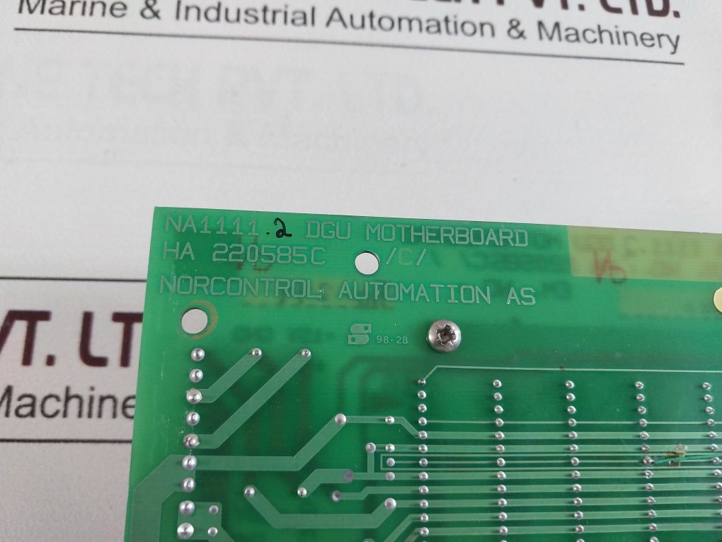 Norcontrol Automation Na1111.2 Dgu Motherboard Ha 220585C