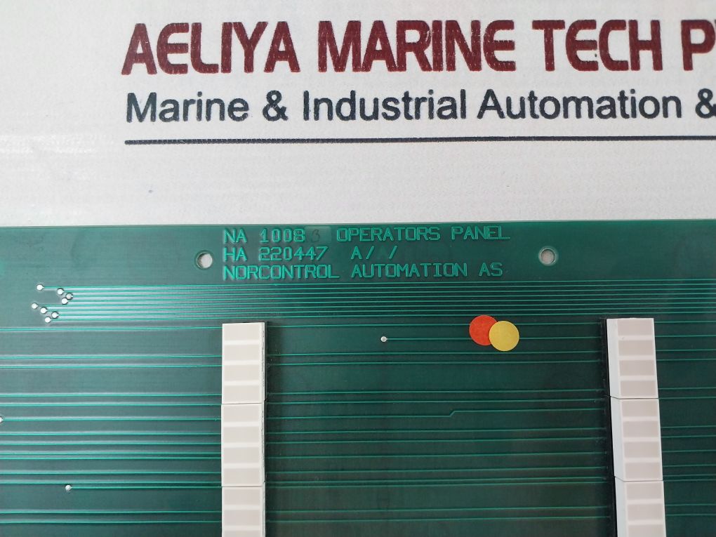Norcontrol Automation Na 1008.3 Operators Panel Ha 220447 A/ Ha 220447 A/A