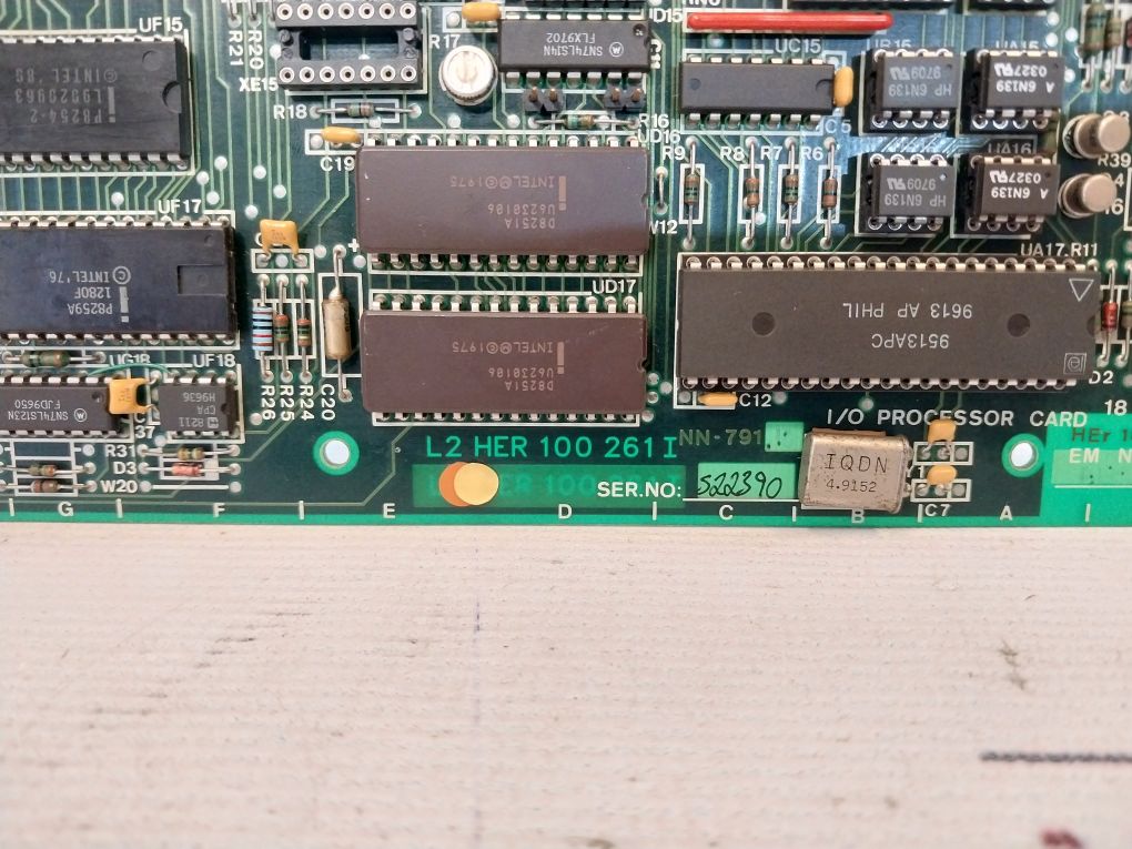 Norcontrol Automation Nn-791.10 I/O Processor Card Her 100261I