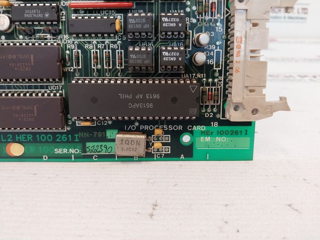 Norcontrol Automation Nn-791.10 I/O Processor Card Her 100261I