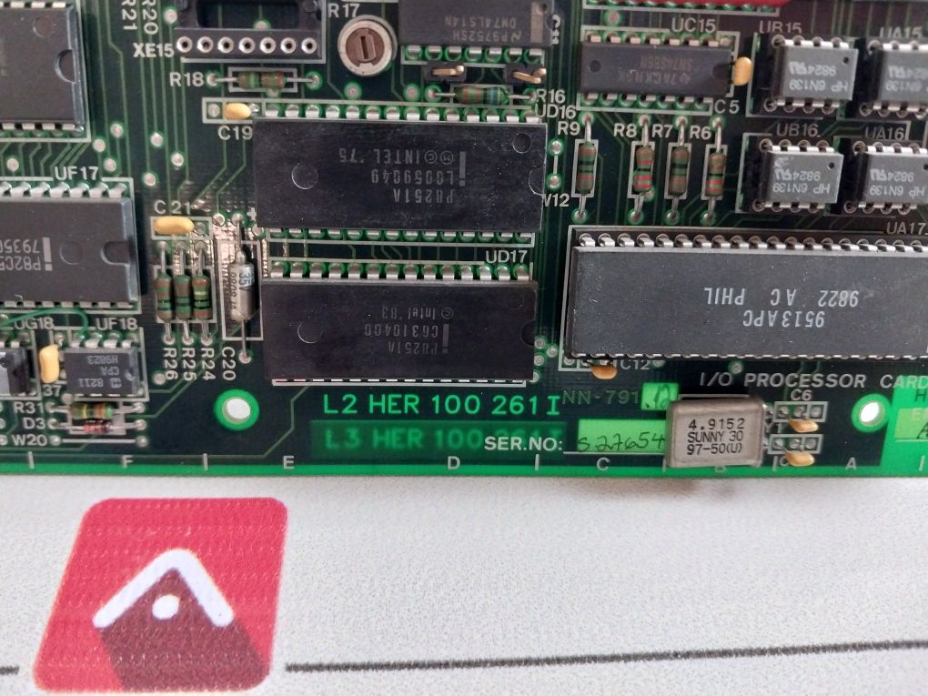 Norcontrol Automation Nn-791.12 I/O Processor Card Her100261 I