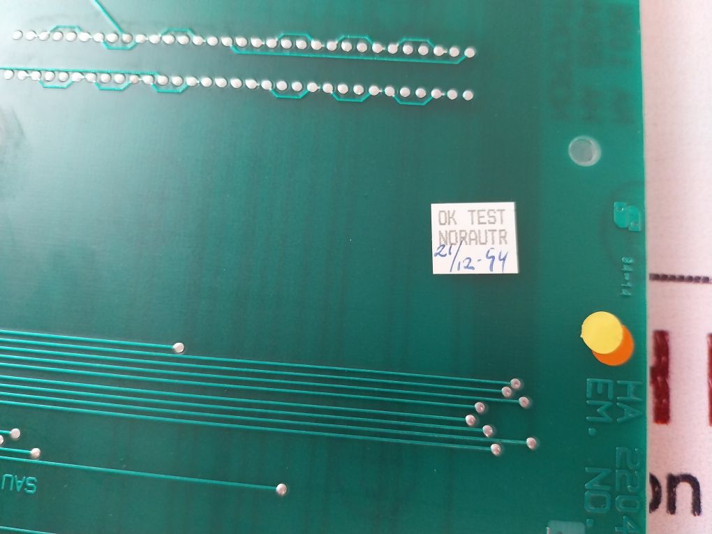 Norcontrol B956 Na 1008.3 Operators Panel