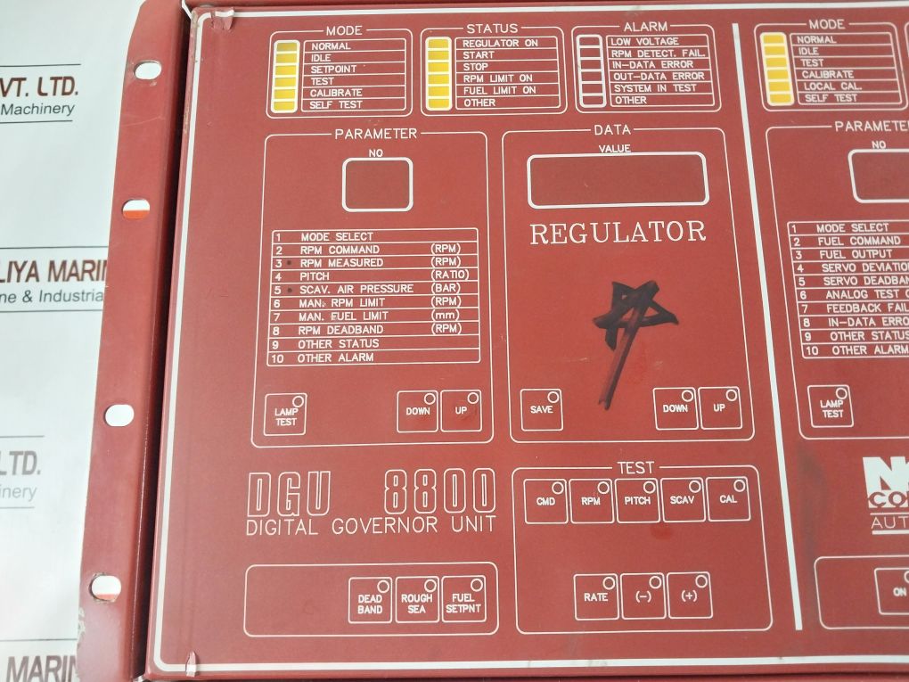 Norcontrol Dgu 8800 Digital Governor Unit