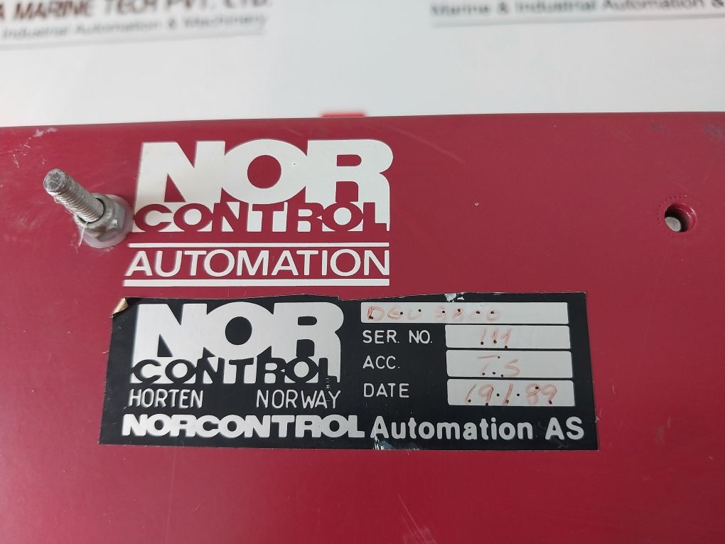 Norcontrol Dgu 8800 Digital Governor Unit