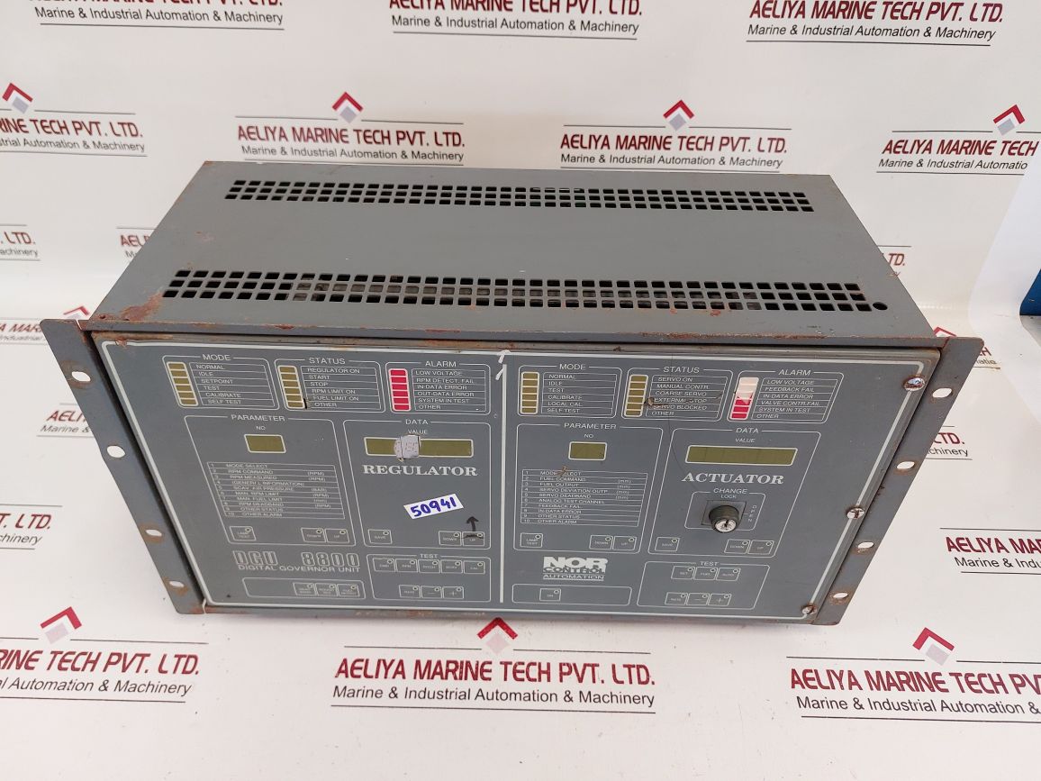 Norcontrol Dgu 8800 Digital Governor Unit

