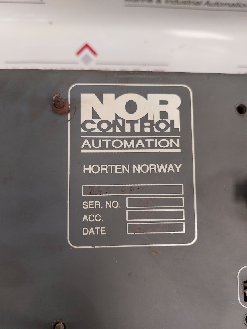 Norcontrol Dgu 8800 Digital Governor Unit
