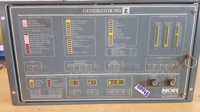 Norcontrol Gcu 8810 Generator Control Unit
