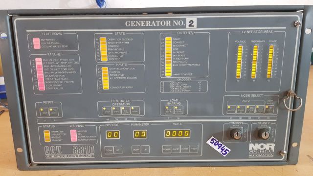 Norcontrol Gcu 8810 Generator Control Unit
