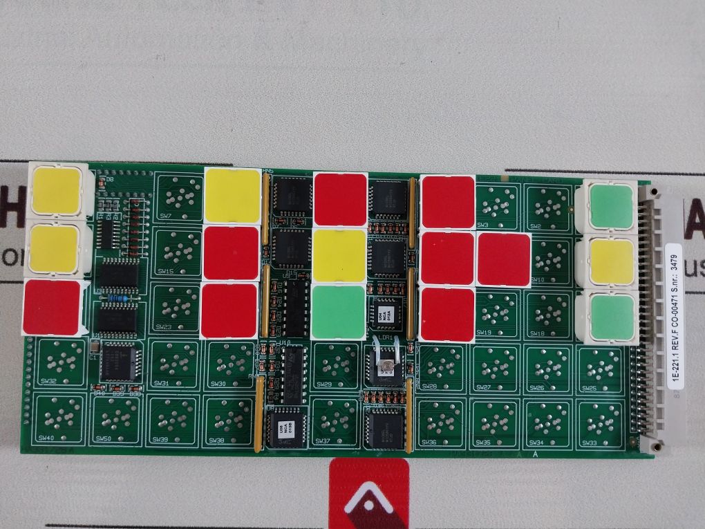 Norcontrol Na-1E221 Panel Card Ha331728 A/A/A Rev. F