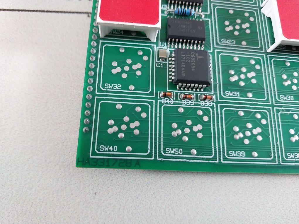 Norcontrol Na-1E221 Panel Card Ha331728 A/A/A Rev. F