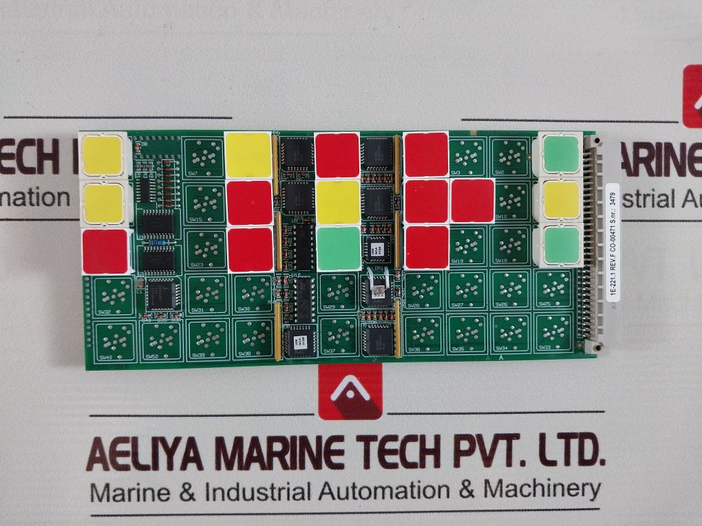 Norcontrol Na-1E221 Panel Card Ha331728 A/A/A Rev. F