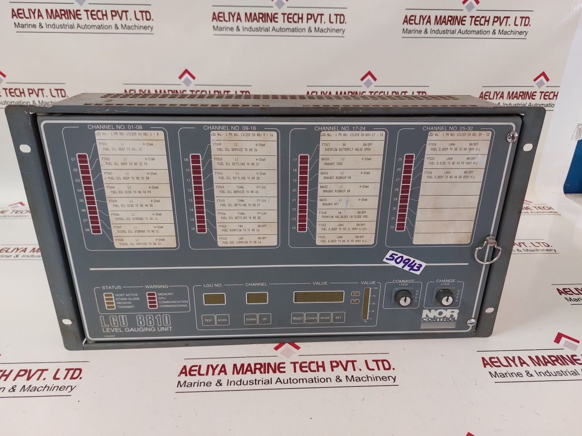 Norcontrol Lgu 8810 Level Gauging Unit
