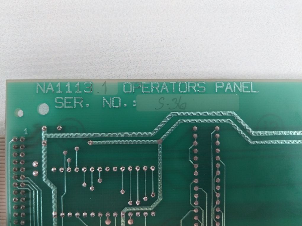 Norcontrol Na1113.1 Operators Panel Ha220787A/A